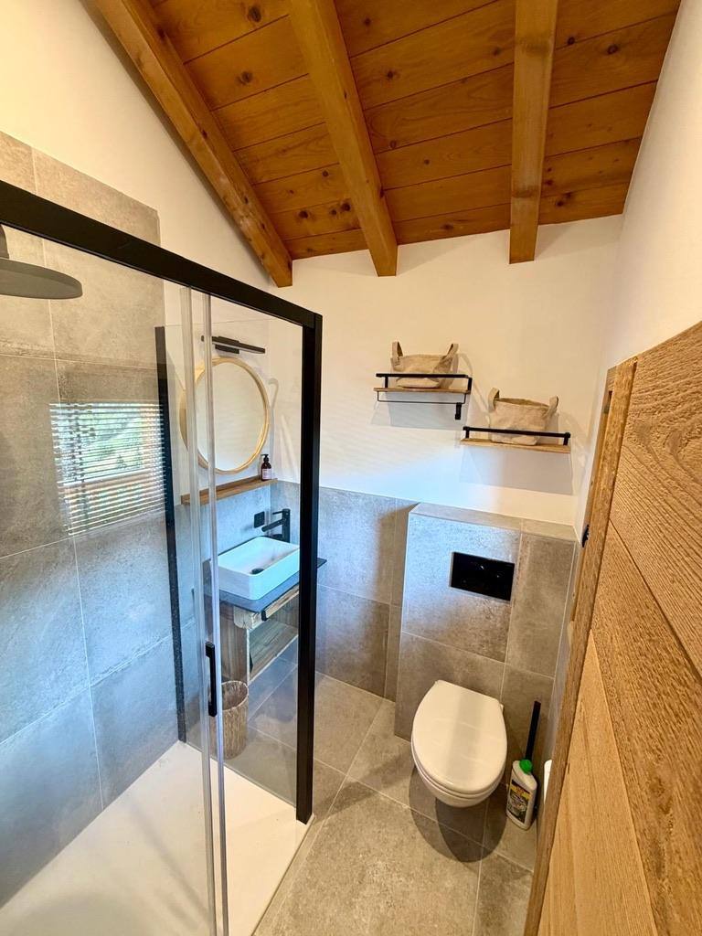 Shower room &amp; wall-hung WC